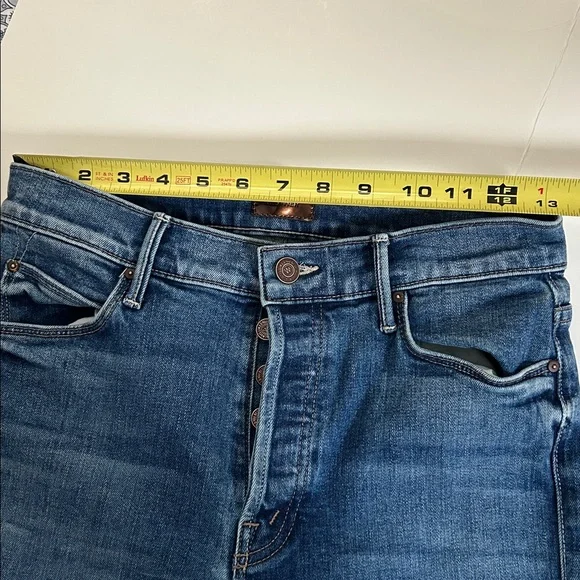 MOTHER The Stunner Ankle Fray in So Long Women's Size 27 - Picture 8 of 12